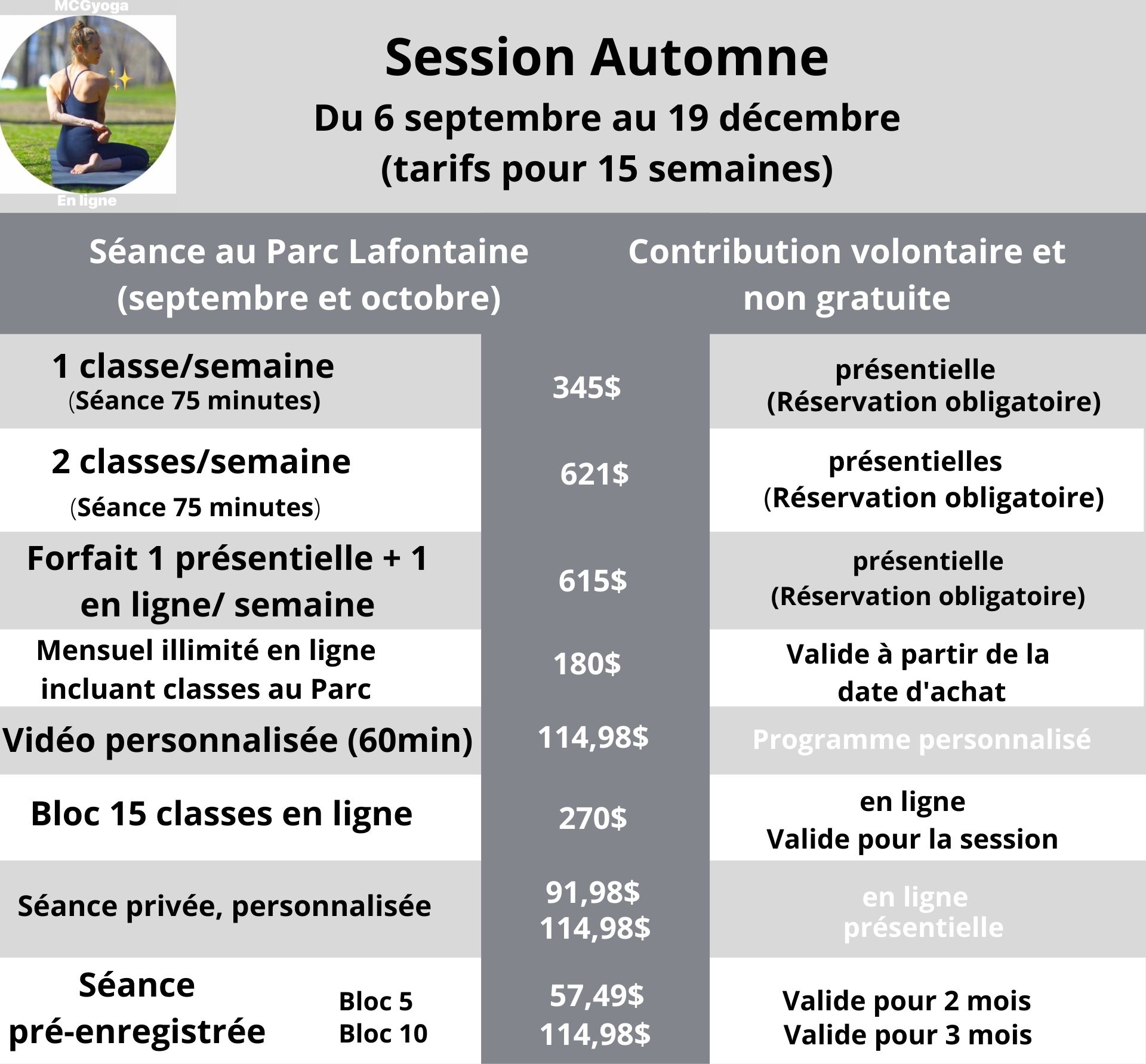 Tarifs-2021 Automne